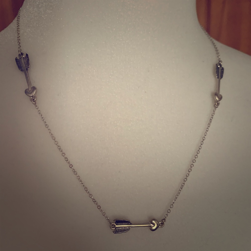 Heart Arrow Necklace